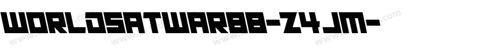 WorldsatwarBb-Z4Jm字体转换