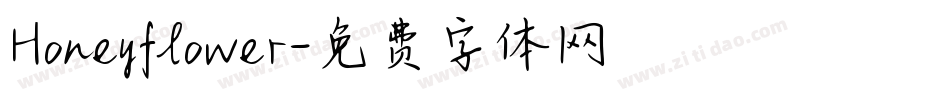 Honeyflower字体转换