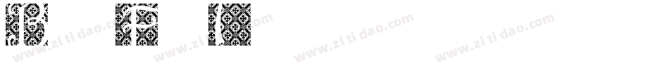 BatikFont1字体转换
