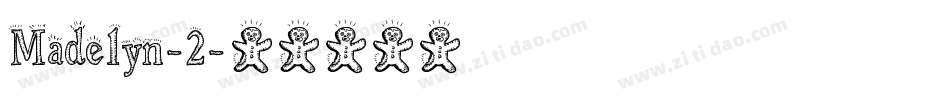 Madelyn-2字体转换