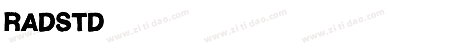 RadStd字体转换