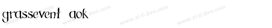 Grassevent-7AoK字体转换
