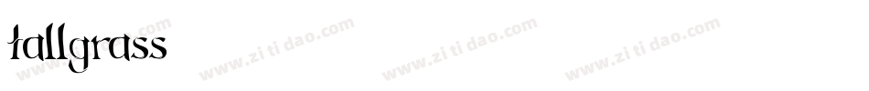 TallGrass字体转换