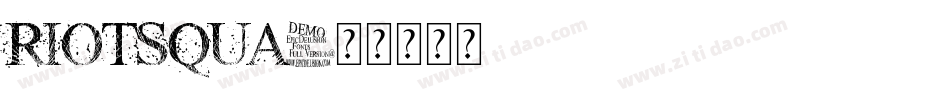 RIOTSQUA字体转换