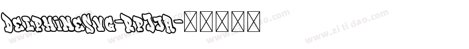 DelphineSvg-RpJjA字体转换