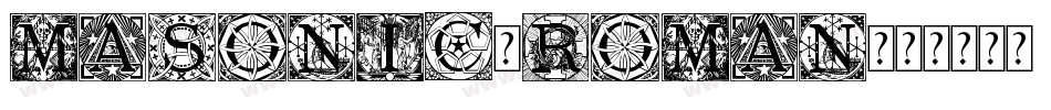 Masonic-Roman字体转换