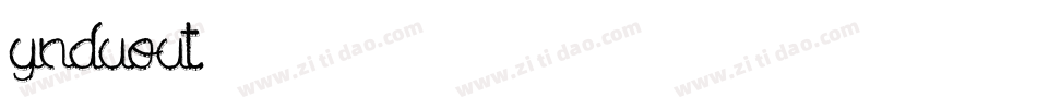 YnduOut字体转换