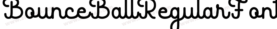 BounceBallRegularFonty-n9WY字体转换