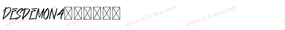 Desdemona字体转换