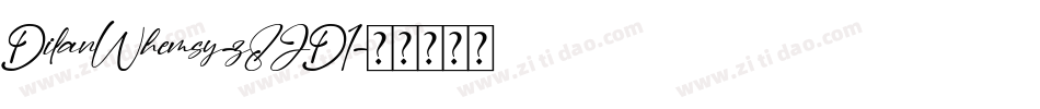 DilanWhemsy-z8JD1字体转换