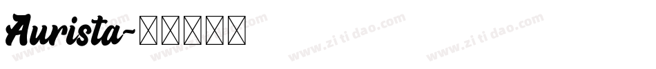 Aurista字体转换