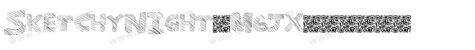 SketchyNight-M6jx字体转换