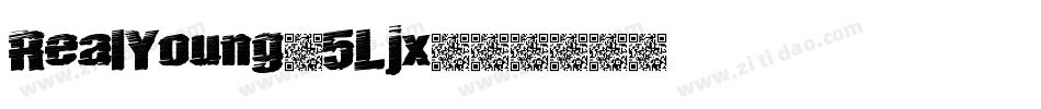 RealYoung-5Ljx字体转换
