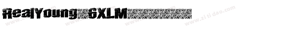 RealYoung-6XLM字体转换