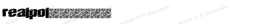 realpol字体转换