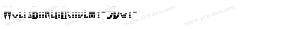 WolfsBaneIiAcademy-9Dqy字体转换