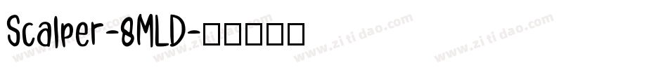 Scalper-8MLD字体转换