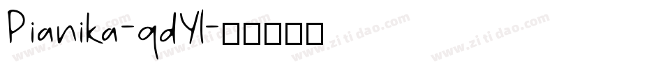 Pianika-qdYl字体转换