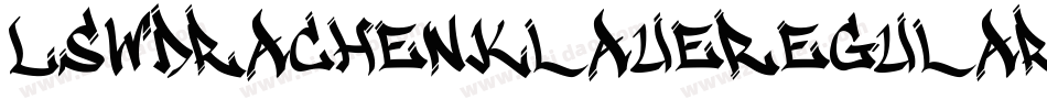 LswDrachenklaueRegular-olYV字体转换