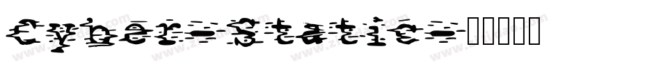 Cyber-Static字体转换