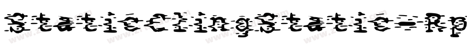 StaticClingStatic-RpBW字体转换