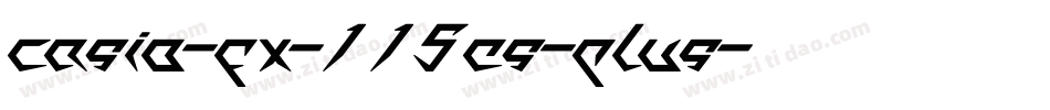 casio-fx-115es-plus字体转换