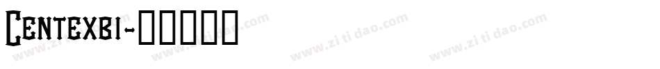 Centexbi字体转换