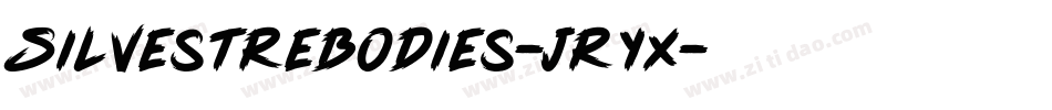 Silvestrebodies-JRYx字体转换