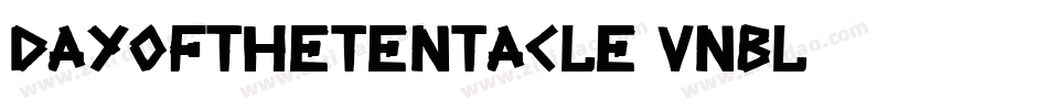 DayOfTheTentacle-vnBL字体转换