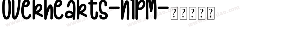 Overhearts-n1pM字体转换