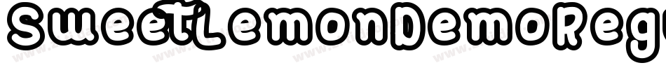 SweetLemonDemoRegular-D5KR字体转换 SweetLemonDemoRegular-D5KR字体转换