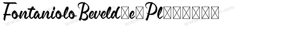 FontanioloBeveld-e5Pl字体转换
