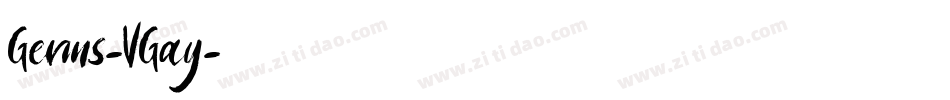 Germs-VGay字体转换