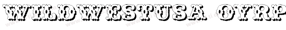 WildWestUsa-OYrp字体转换