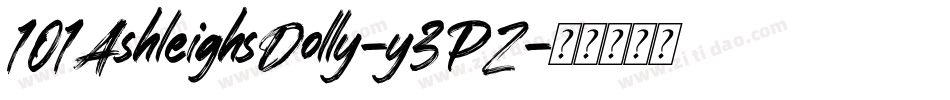 101AshleighsDolly-y3PZ字体转换