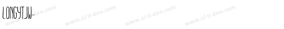 LONGYTJW字体转换