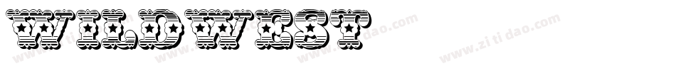 WildWest字体转换