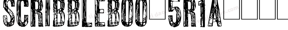 ScribbleBoo-5R1a字体转换