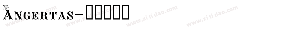 Angertas字体转换
