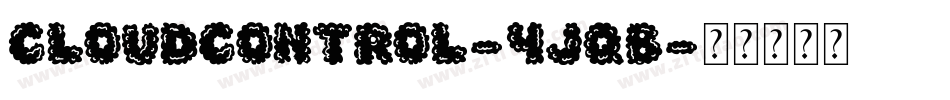 CloudControl-4jqB字体转换