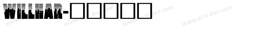 WILLHAR字体转换