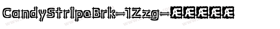 CandyStripeBrk-1Zzg字体转换