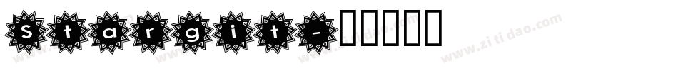 Stargit字体转换