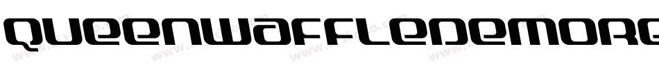 QueenWaffleDemoRegular-X9Y2字体转换