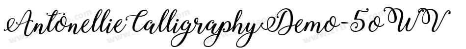 AntonellieCalligraphyDemo-5oWV字体转换