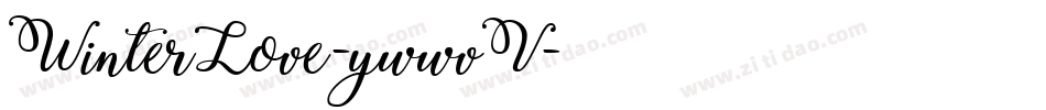 WinterLove-ywwvV字体转换