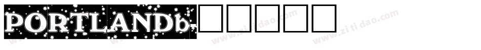 PORTLANDb字体转换