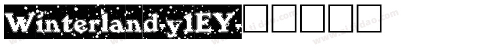 Winterland-y1EY字体转换