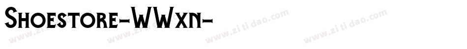 Shoestore-WWxn字体转换
