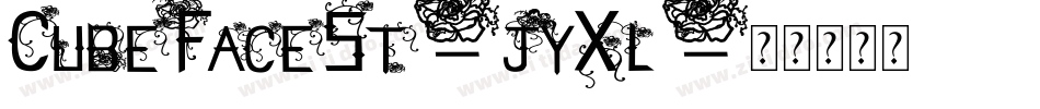 CubeFaceSt-jyXl字体转换
